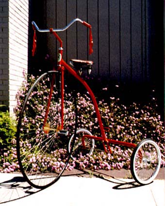 This trike was custom designed for the Golden Nugget Casino in Las Vegas