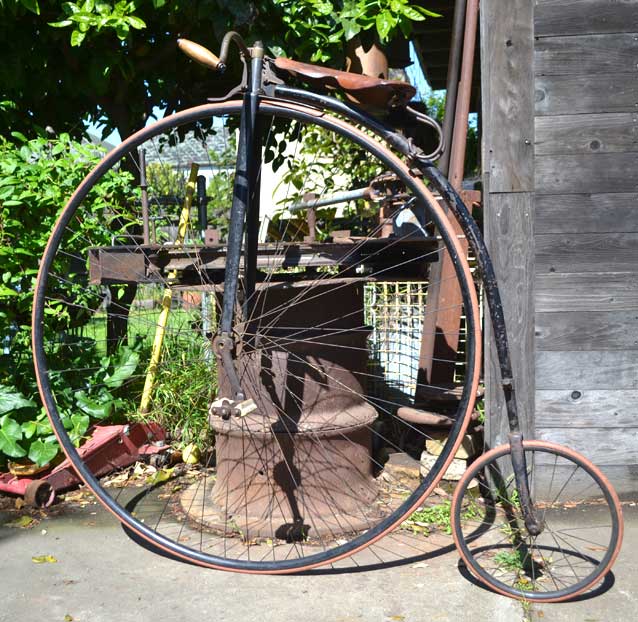 antique high wheel bicycle for sale