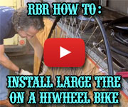 How to Ride a Hiwheel Bicycle